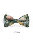 ROKKO - KID or TEEN BOW TIE - GREEN, BLUE, PINK & YELLOW