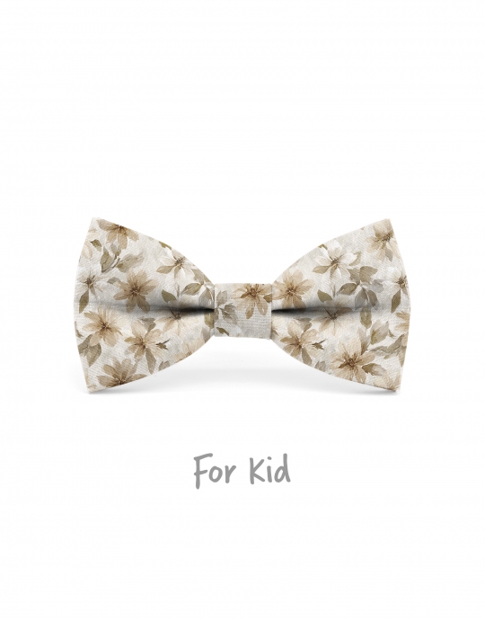 CHAMPEL - NOEUD PAPILLON ENFANT ou ADO - BEIGE