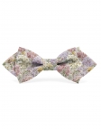 BELLEVUE - NOEUD PAPILLON FLEURI - DIAMOND - ROSE, MAUVE & JAUNE