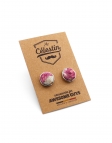 YORKVILLE - FLORAL CUFFLINKS