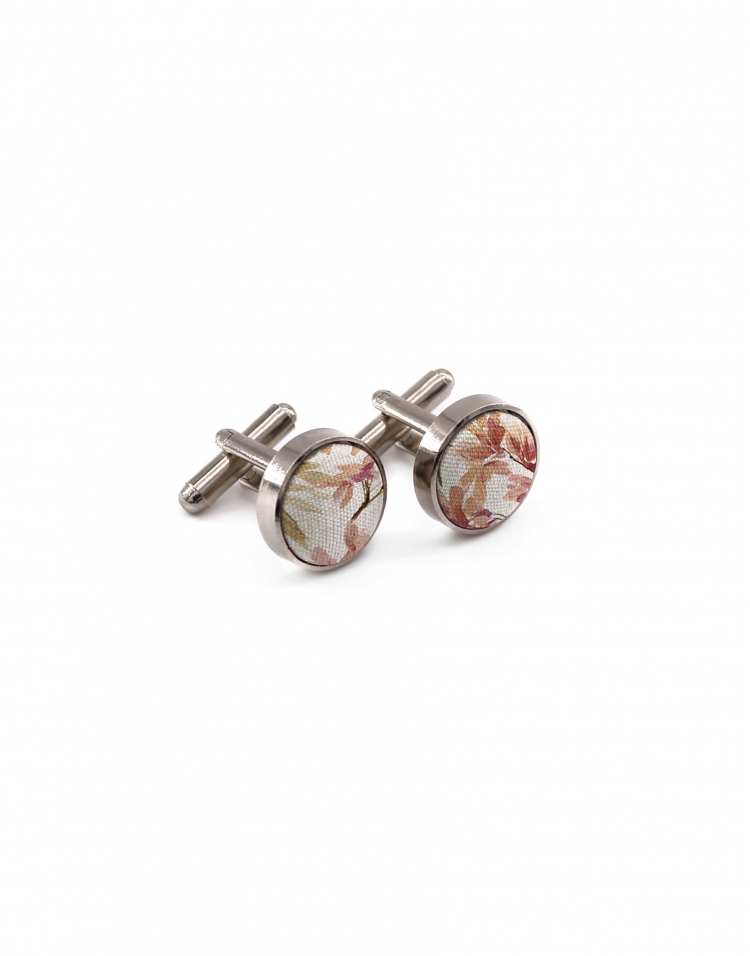 MORALEJA - FLORAL CUFFLINKS