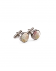HIROO - FLORAL CUFFLINKS