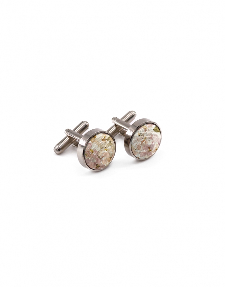 SHOTO - FLORAL CUFFLINKS