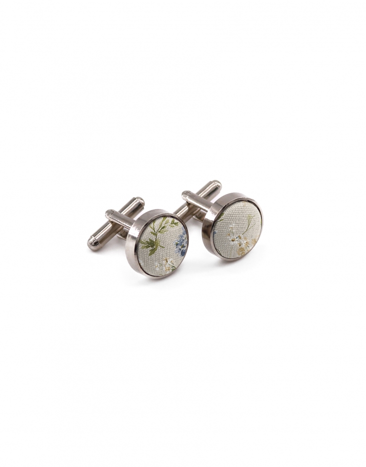 BELGRAVIA - FLORAL CUFFLINKS