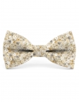 ODEON - FLORAL BOW TIE - CLASSIC - BEIGE