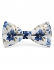 HAYAMA - FLORAL BOW TIE - CLASSIC - BLUE