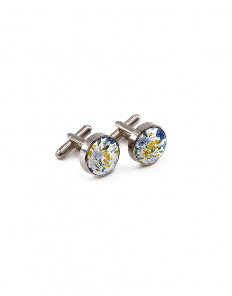 VISO - FLORAL CUFFLINKS