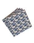 ORCHARD - BLOEMEN POCHET - BLAUW & BEIGE
