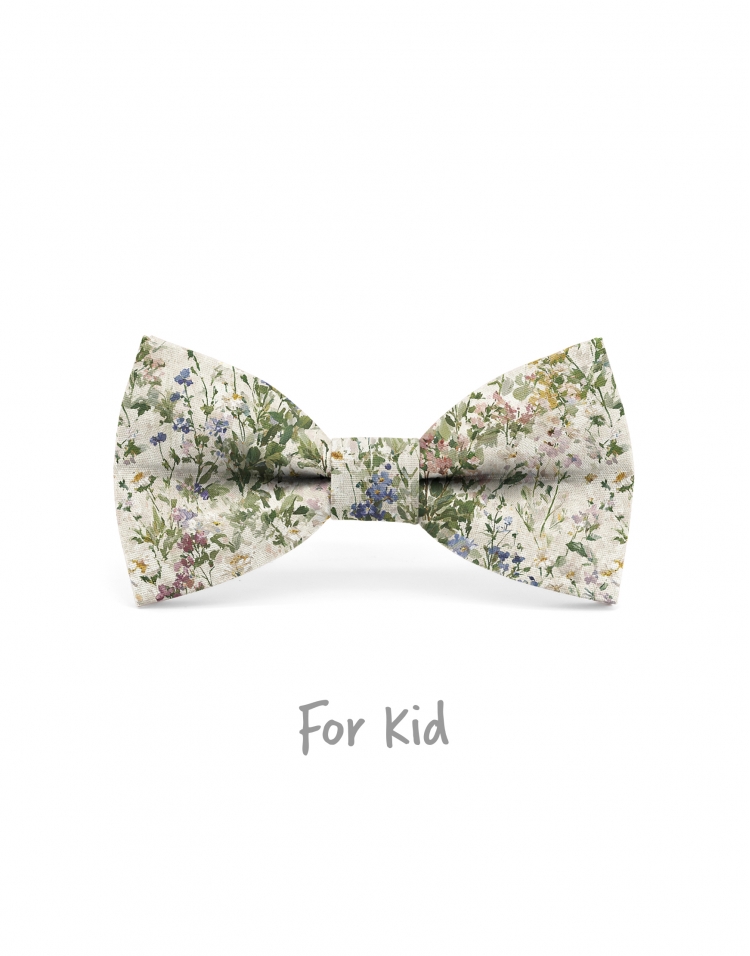 HOGGS - KID or TEEN BOW TIE - GREEN
