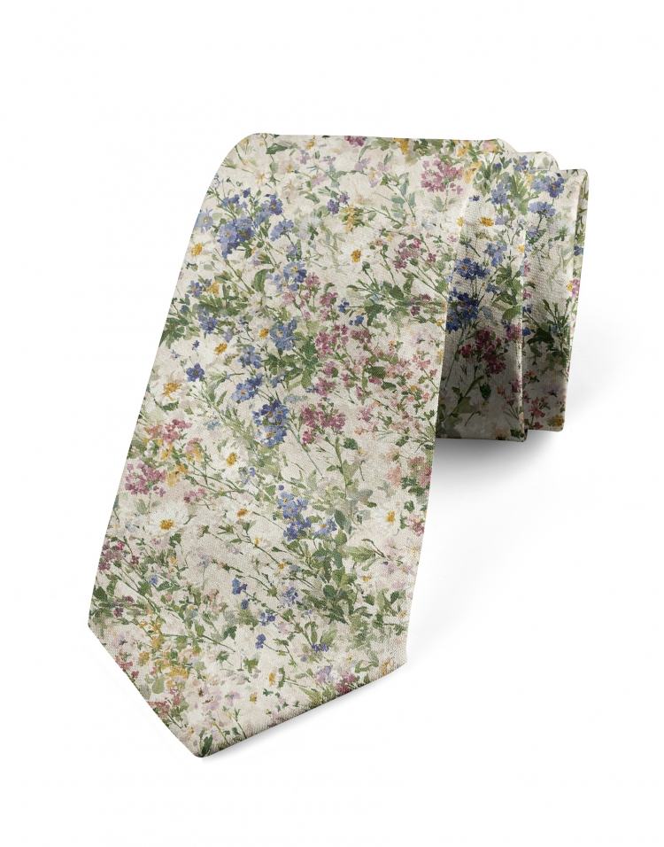 HOGGS - FLORAL TIE - GREEN