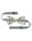MAYFAIR - BLOEMEN STRIK - CLASSIC - TEAL & BEIGE
