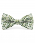TRIBECA - NOEUD PAPILLON FLEURI - CLASSIC - VERT