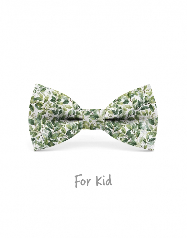 TRIBECA - NOEUD PAPILLON ENFANT ou ADO - VERT