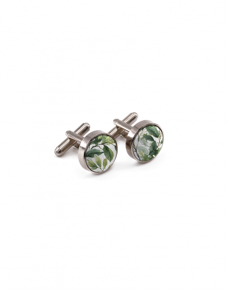 TRIBECA - FLORAL CUFFLINKS
