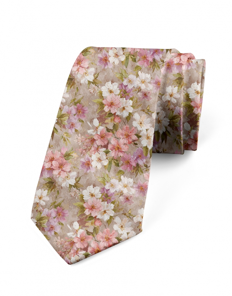 HILLSIDE - FLORAL TIE - PINK