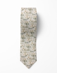 WESTMOUNT - FLORAL TIE - SAGE GREEN & BEIGE