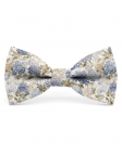 EBISU - BLOEMEN STRIK - CLASSIC - BLAUW & BEIGE