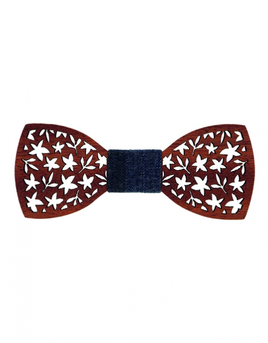 LIMA PADOUK - WOODEN BOW TIE