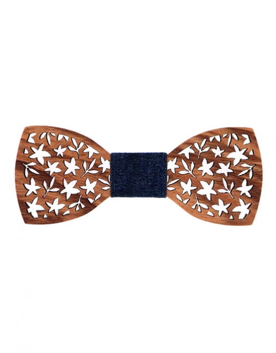 LIMA ZEBRA - WOODEN BOW TIE