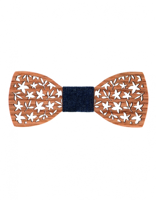 LIMA OAK - WOODEN BOW TIE