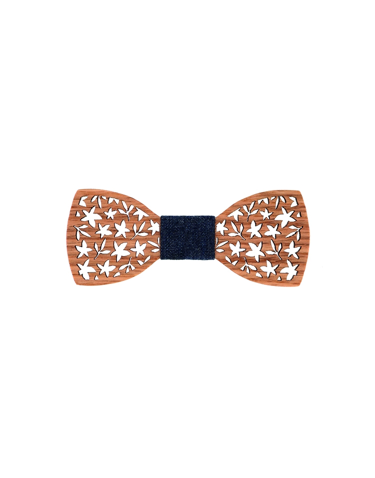 LIMA OAK - WOODEN BOW TIE
