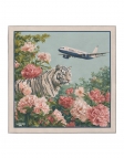 TIGER AIRWAYS - POCHETTE ARTY SQUARE