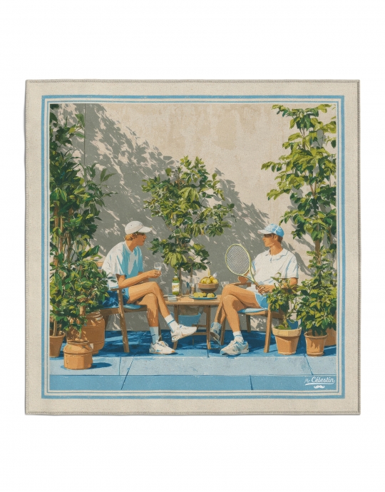 TIE BREAK - POCKET SQUARE - ARTY SQUARE