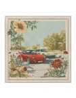 FLORAL FASTLANE - POCHET - ARTY SQUARE