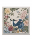MERLOT MONKEY - POCHETTE ARTY SQUARE