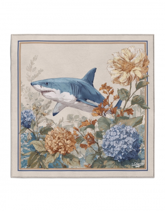 PETAL PREDATOR - POCHETTE ARTY SQUARE