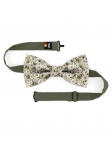 FUREN - BLOEMEN STRIK - CLASSIC - BEIGE, KAKI & SALIEGROEN