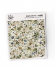 FUREN - FLORAL BOW TIE - DIAMOND - BEIGE, KHAKI & SAGE GREEN