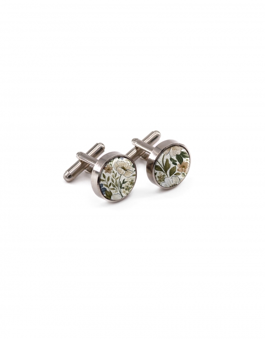 FUREN - FLORAL CUFFLINKS