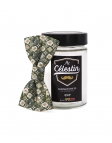 PORO - FLORAL BOW TIE - CLASSIC - KHAKI GREEN, BEIGE & TERRACOTTA