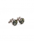 PORO - FLORAL CUFFLINKS