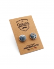 SETANA - FLORAL CUFFLINKS