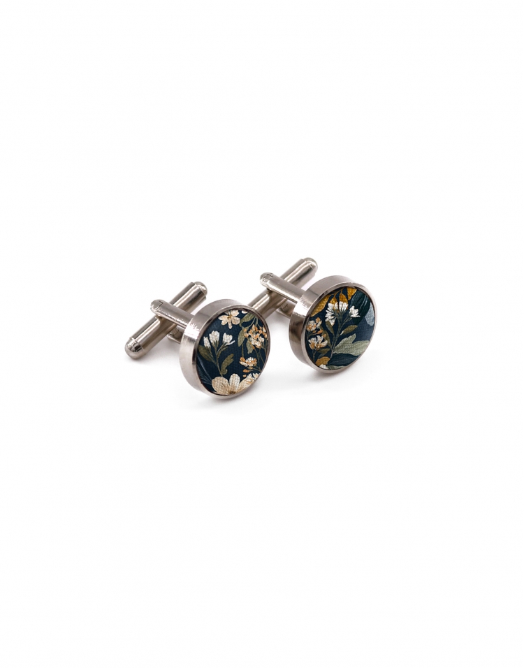 OTARU - FLORAL CUFFLINKS