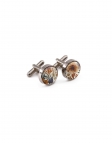 TATENO - FLORAL CUFFLINKS