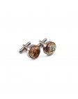 KARIBA - FLORAL CUFFLINKS