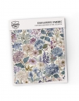 INAO - NOEUD PAPILLON FLEURI - CLASSIC - BLEU, VIOLET, ROSE & KAKI