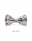 INAO - NOEUD PAPILLON ENFANT ou ADO - BLEU, VIOLET, ROSE & KAKI