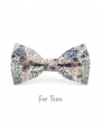 INAO - NOEUD PAPILLON ENFANT ou ADO - BLEU, VIOLET, ROSE & KAKI