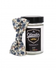 BUDO - BLOEMEN STRIK - CLASSIC - BLAUW, BORDEAUX & BEIGE