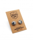 BUDO - BOUTONS DE MANCHETTE FLEURIS
