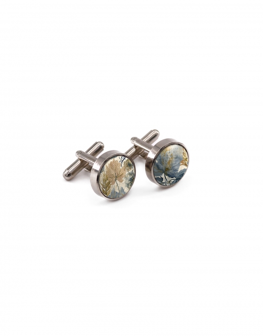 HOPPU - FLORAL CUFFLINKS