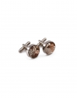 MORI - BOUTONS DE MANCHETTE FLEURIS