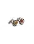 NAYORO - FLORAL CUFFLINKS