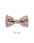 ENIWA - NOEUD PAPILLON ENFANT ou ADO - BORDEAUX, ROSE & TEAL