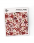 OBANA - FLORAL BOW TIE - CLASSIC - BURGUNDY & PINK