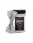 MUTSU - NOEUD PAPILLON FLEURI - CLASSIC - BLEU & ROSE